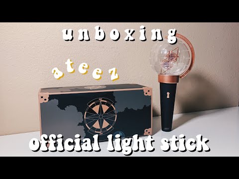 An Exciting Unboxing Of Ateez Official Light Stick