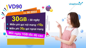 Hướng dẫn đăng ký gói cước vd90 vina chỉ 90k 1 tháng. Data sử dụng thoải mái !
