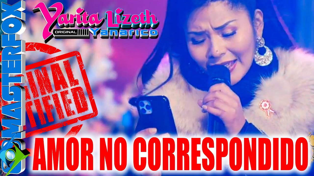 Yarita Lizeth Yanarico Amor No Correspondido Primicia 2020 Youtube
