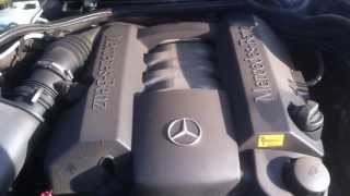 MERCEDES W210 E240 S1 Engine Test