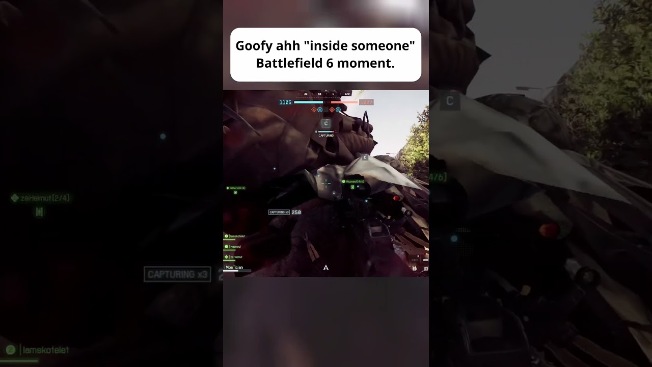 Bro, how did he not see me...