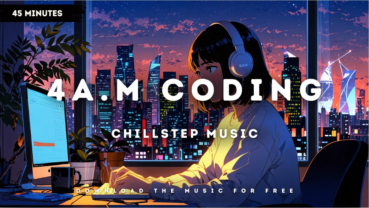 4 A.M Coding Session - Chillstep Mix for Focus & Productivity # ...