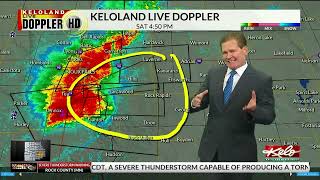 KELO Tornado Coverage August 28, 2021