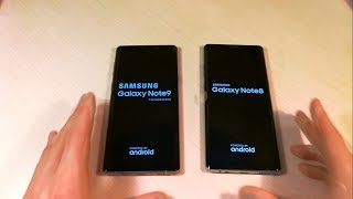 Samsung Galaxy Note 9 vs Samsung Galaxy Note 8