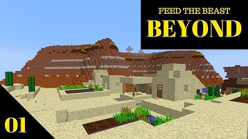 FTB Beyond: Mesa, Village and Temple! E1
