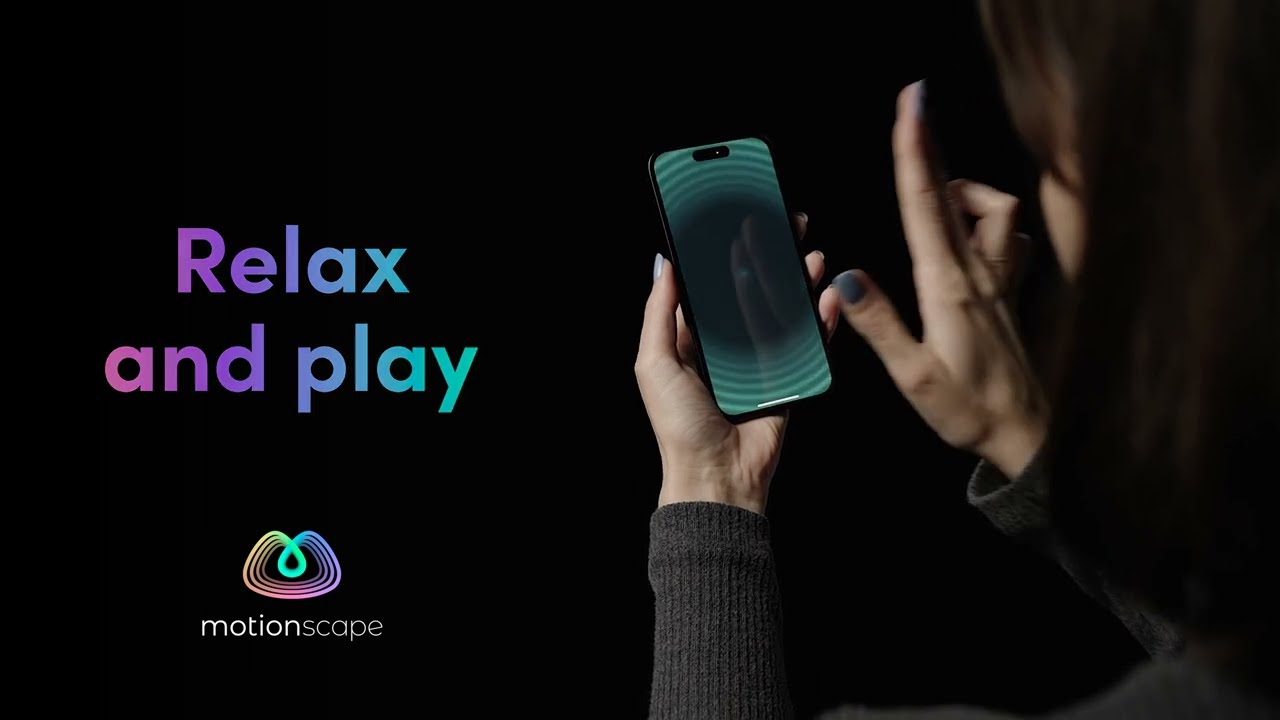 Relax and play with Motionscape's satisfying Neon Ripple visuals that respond to your movement