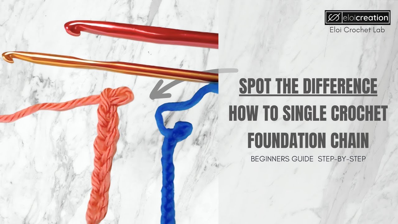SPOTTED MISTAKE! 😱 Are You Crocheting Your Foundation Chain Wrong? 🧶 ...