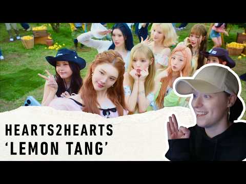 CHOREOGRAPHY REVIEW - Hearts2Hearts ํ์ธ ํฌํ์ธ 'Lemon Tang' MV + Dance Practice