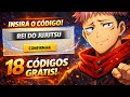 TODOS OS CODIGOS DE REI DO JUJUTSU #video #videos #jujutsu #jujutsukaisen #games #jogos 