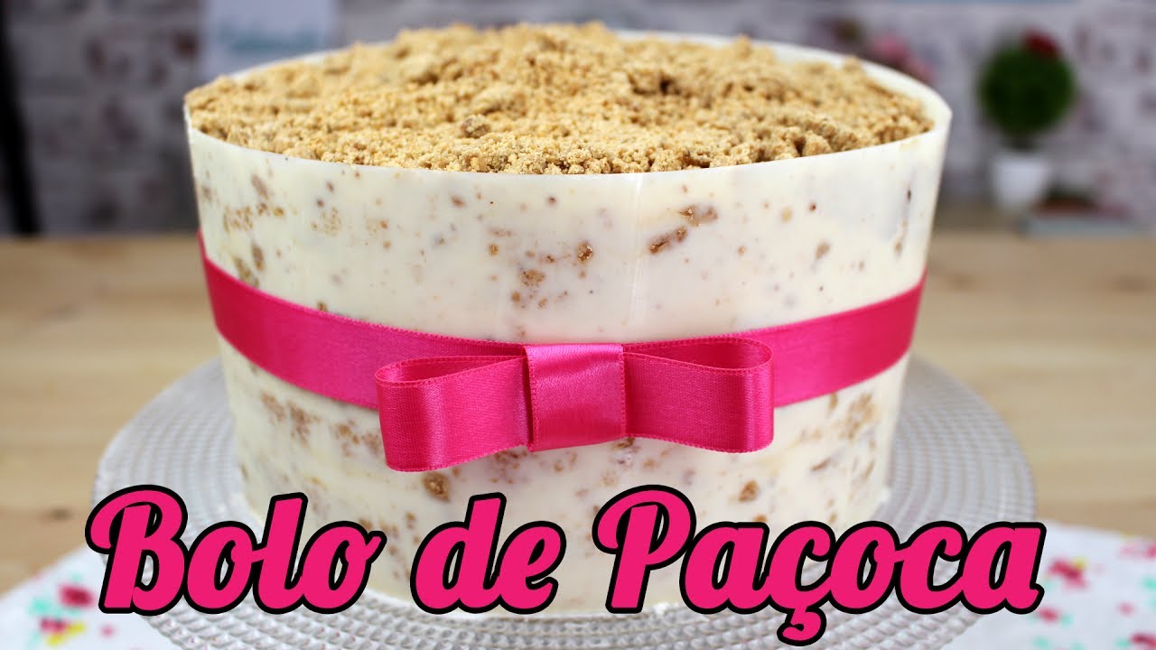 Receita de Bolo de Paçoca | Como Fazer Bolo de Paçoca ( Ana Maria Braga) | Cakepedia