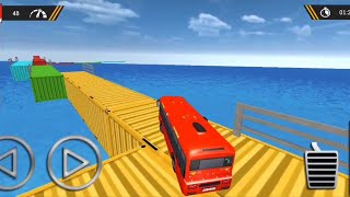 لعبة اتوبيس المنحدرات impossible bus stunt لعبة التشويق والمغامرات screenshot 5