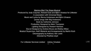 Mamma Mia! - Credits Remix Song 1080pHD