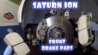 How to Replace front brake pads on Saturn ION AKABONO PADS