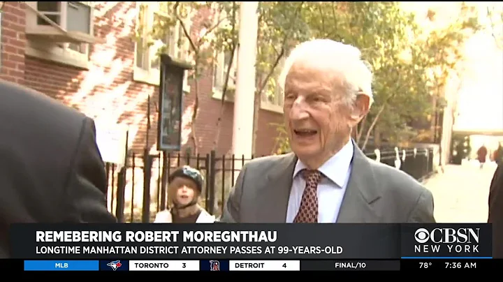 Manhattan DA Robert Morgenthau Dies