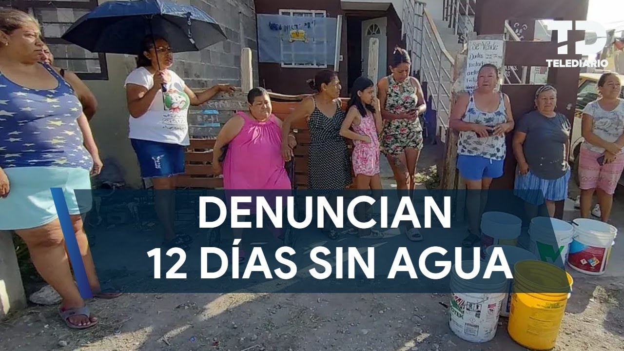 Vecinos de la colonia Santa Sofía en García reportan 12 días sin agua ...