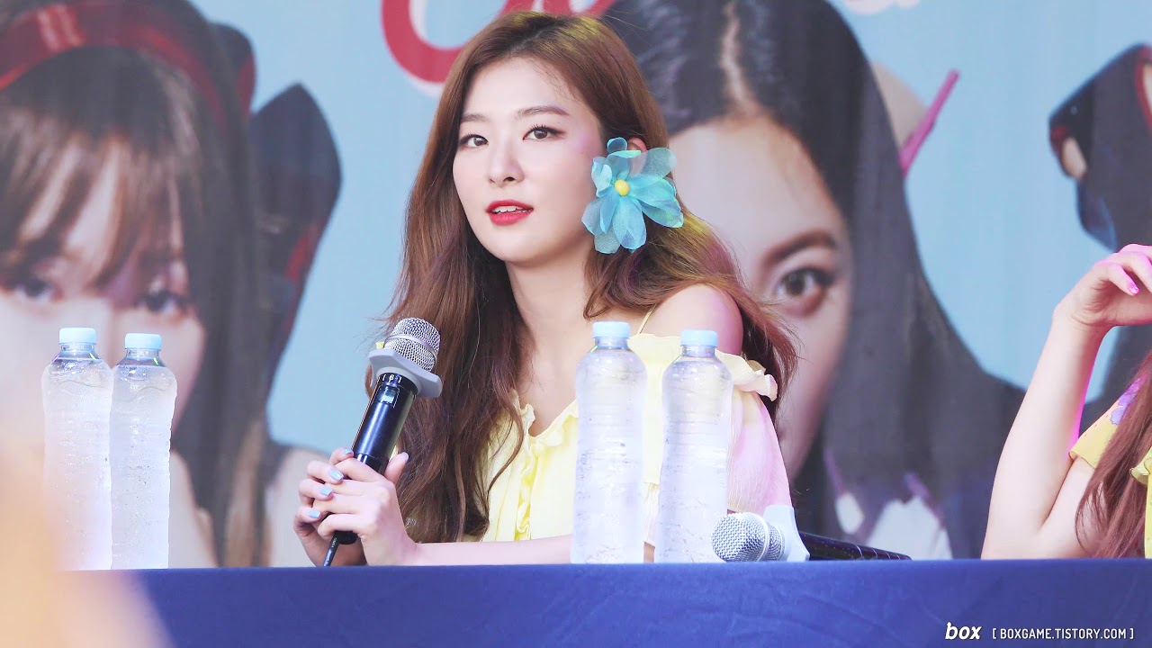 180812 레드벨벳 캐리비안베이 사인회 오프닝 [아이린, 슬기] 직캠 by Box