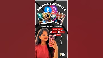 Trending AI Video Editing Tutorial 🔥 | Create Viral Edits in Minutes❤️#AIEditing #youtubeshorts