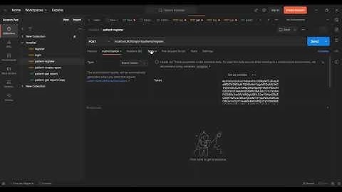 Hospital - API - using Nodejs