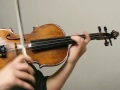 Trying out a violin, Kreisler's Praeludium and Allegro, fast, fun solo