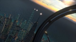 Ultrawings 2 - Flying the Comet - 2 Ring & 2 Spot Landing missions