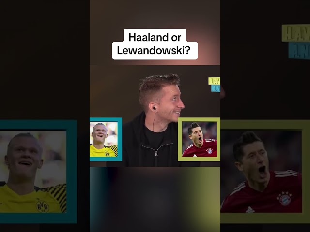 Cuando Marco Reus debe escoger entre HAALAND y LEWANDOWSKI #shorts | ESPN Deportes