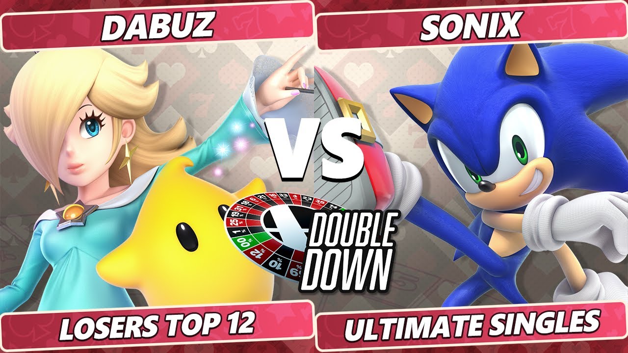 Double Down 2022 Top 12 - Dabuz (Rosalina) Vs. Sonix (Sonic) SSBU Smash Ultimate Tournament
