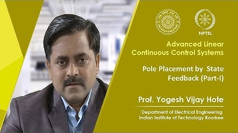 Pole Placement by State Feedback (Part-I)