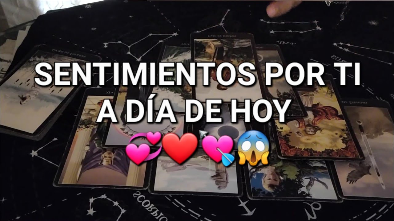 TAROT INTERACTIVO HOY SENTIMIENTOS POR TI A DIA DE HOY💞 ️💘 #tarot #amor ...