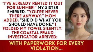 Sister Collected $50,000 Renting My Beach House - She Didn't Know I Own The Entire Coastline