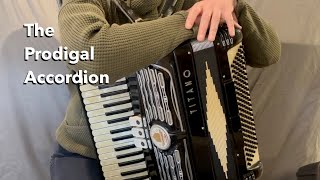 The Titano Ideal student accordion had a long journey and a repair. Destined to belong to me? Maybe!