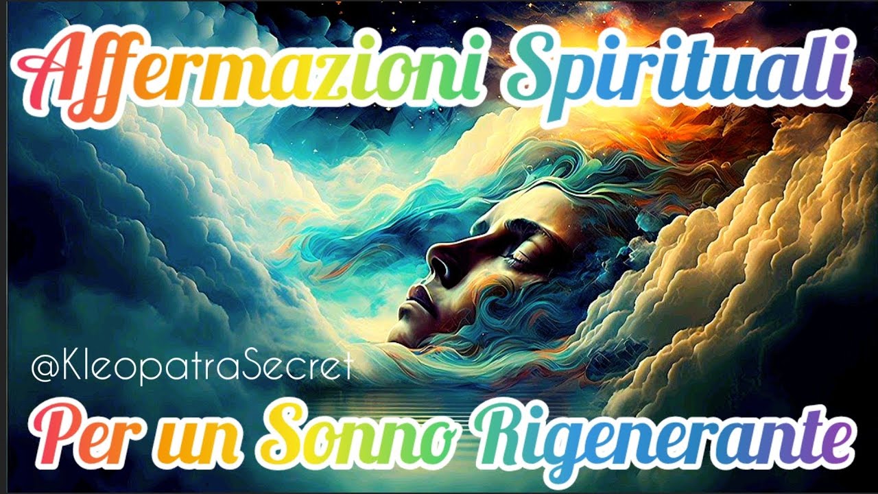 ⚛️ "In armonia con l'universo: Affermazioni spirituali per un Sonno ...