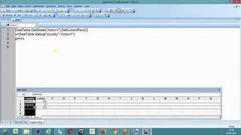 data table methods in qtp/uft-value method