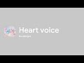 [Lyrics] Heart voice - Off Main Vocal / Novelbright