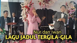 Lagu Lawas Tergila-gila - Nur dan Iwan ( Kalista Band )