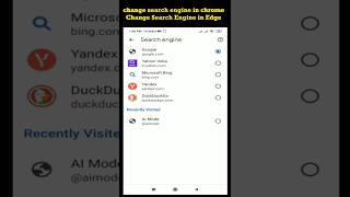 Android/iPhone: Chrome &amp; Edge default search change  #maxindia #windows11