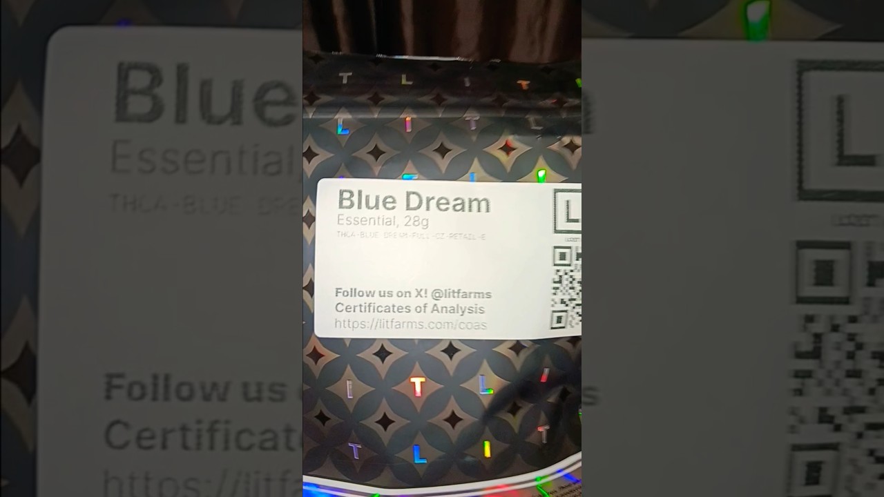 LIT Farms THCA Flower Blue Dreams 