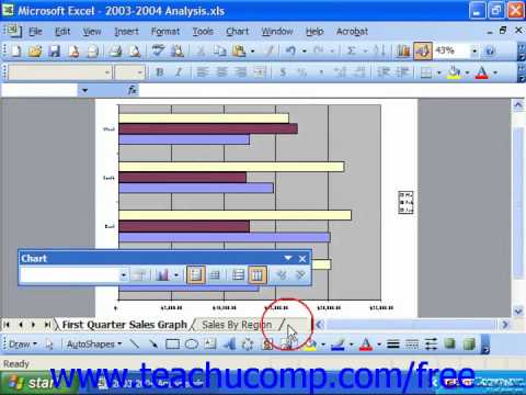 Excel 2003 Tutorial Custom Chart Types Training Lesson 22.13