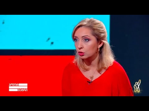 ნინო კალანდაძე Nino Kalandadze \"ტვ ფორმულას\" ეთერში, გადაცემაში \"პოლიტმეტრი\"