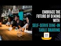 Embrace the future of dining with Twirll's Self-Serve Dine-In Ordering - Table Share scenario