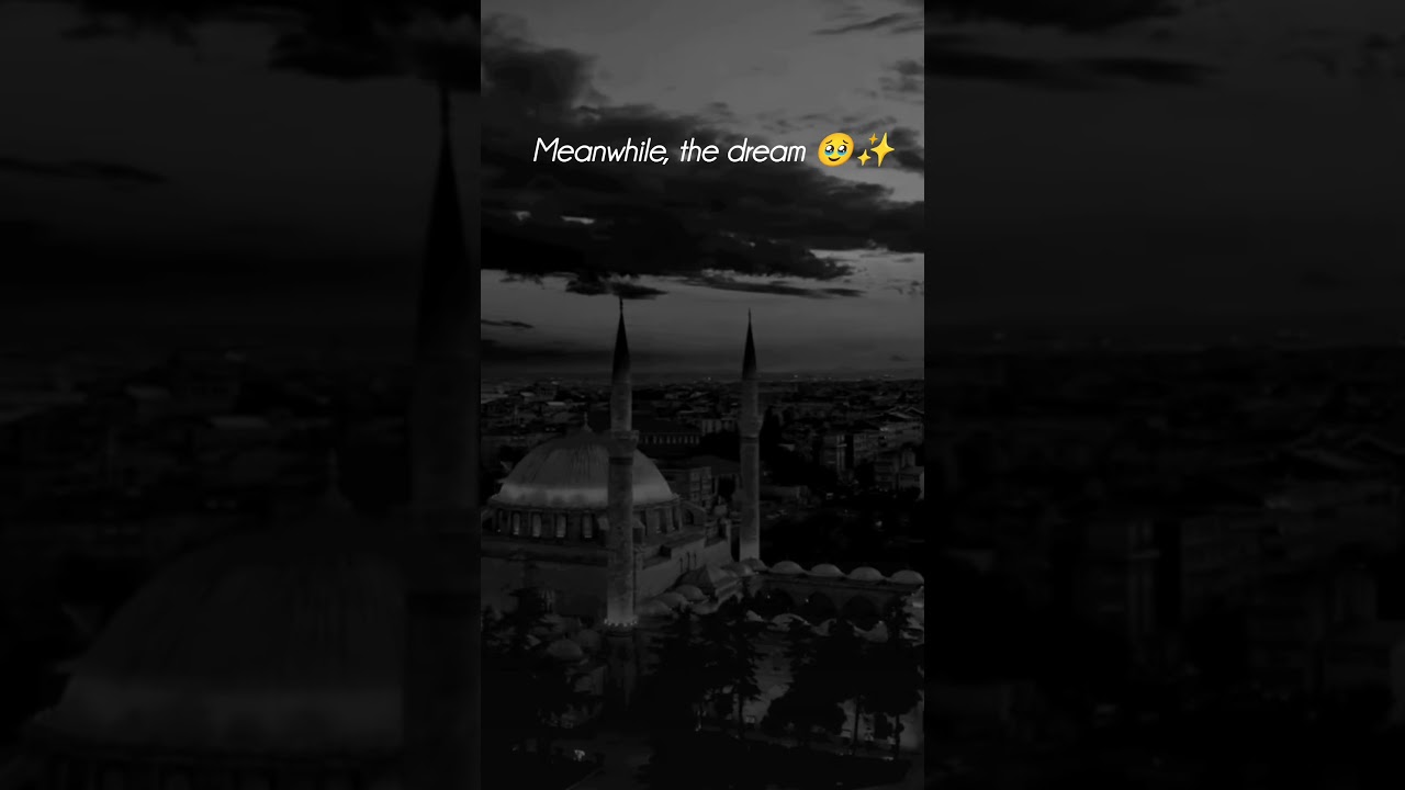 one day the dream comes true inshaallah 🥹🤲🏼💫