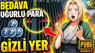 😱 BEDAVA UĞURLU PARA ALMA YOLU! | GİZLİ NARUTO BÖLGESİ NEREDE? | YENİ NİHAİ SET | PUBG Mobile
