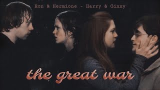 Ron Hermione Harry Ginny - The Great War