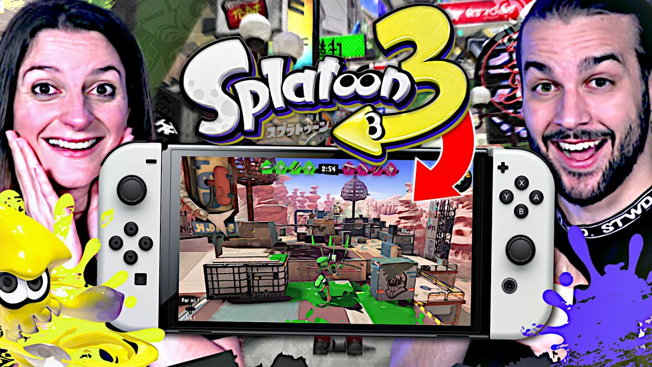 ON A JOUE A SPLATOON 3 EN AVANT PREMIERE SUR NINTENDO SWITCH ! - YouTube