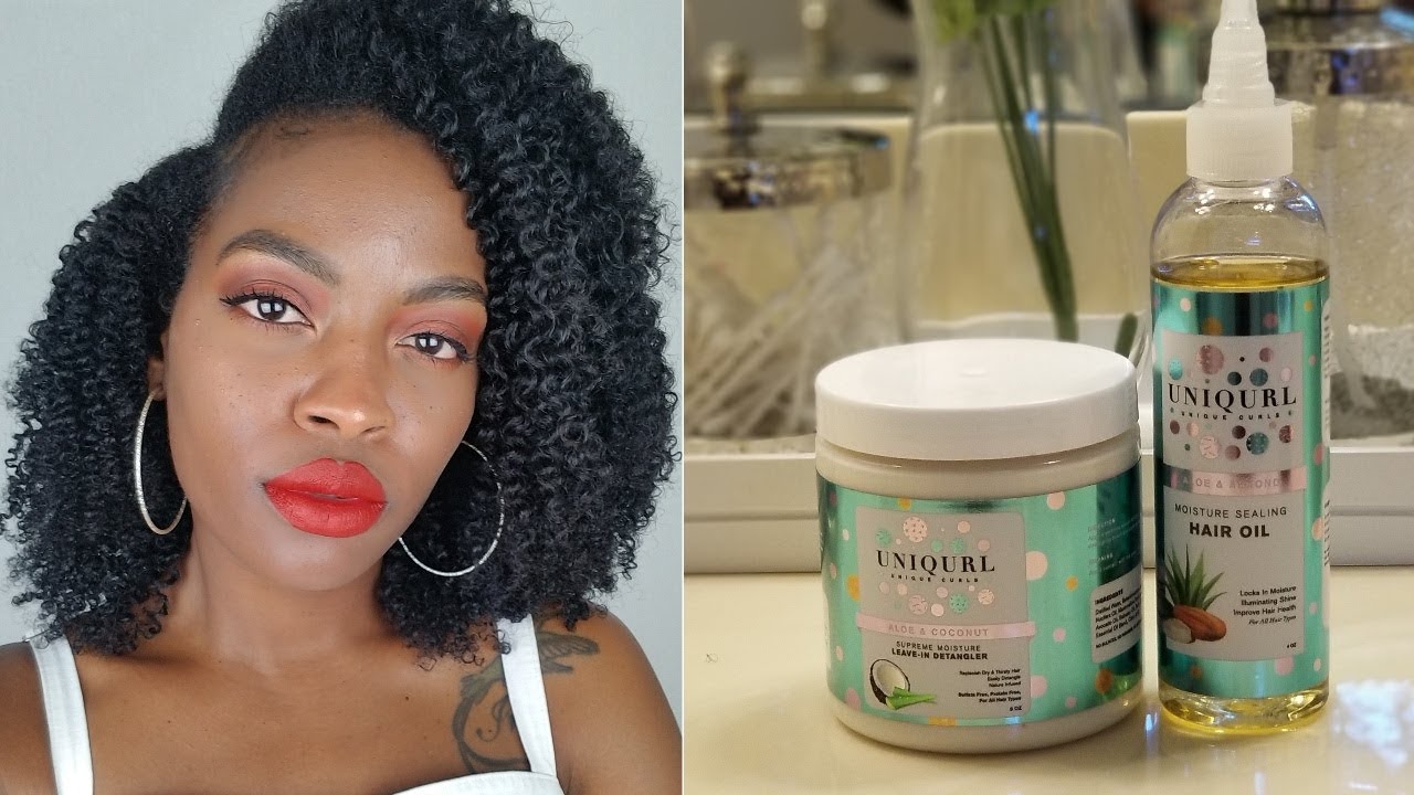 A LEAVE-IN DETANGLER + STYLER IN ONE?| Did it work?? Ft. Uniqurl