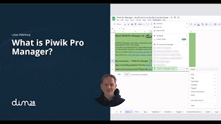What is Piwik Pro Manager?