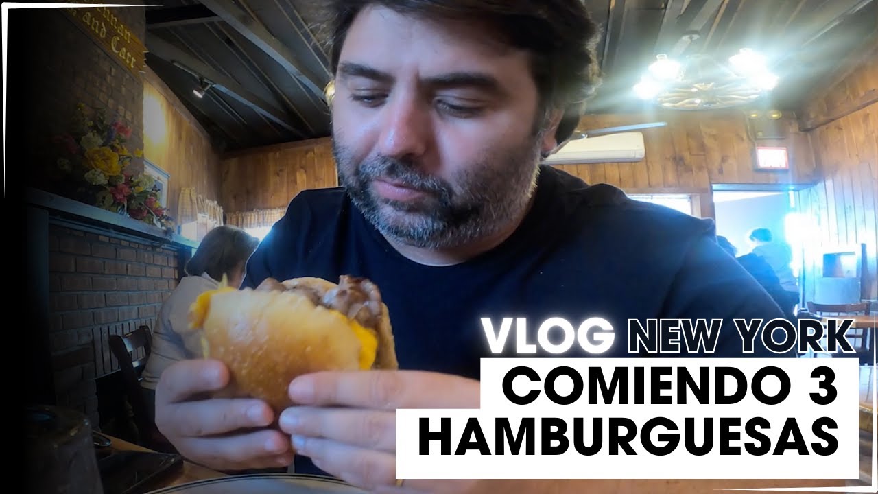 COMIENDO UNA HAMBURGUESA CON GEORGE MOTZ