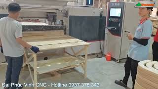 MÁY LỌNG CNC ROUTER TỰ ĐỘNG NẠP PHÔI WM-B2500RFA, cắt ván Plywood số lượng lớn