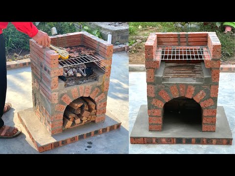 Video: Mangal Complex: Barbecue Made Of Metal With A Countertop, Barbecue Buildings With A Roof, Mini Barbecue Construction In The Garden Area