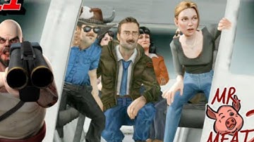Mr meat 2 helicopter escape gameplay video