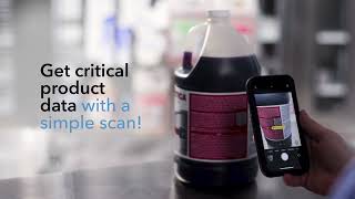 STERIS Instrument Cleaning Chemistries QR Code Labels for Quick Access to Product Information
